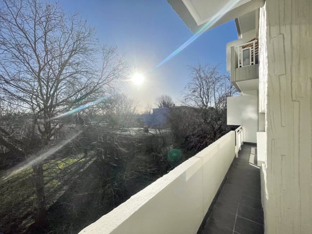 Aussicht ins Grüne